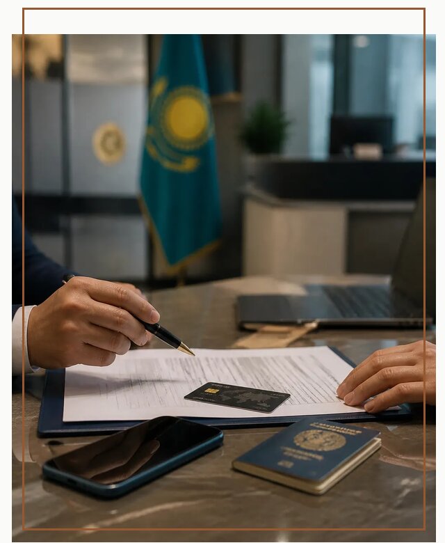 Открытие счета и банковской карты в Казахстане в Иванове